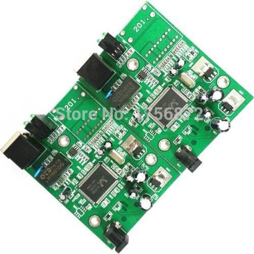 10Pieces/lot Optical Media Converter Board 10/100M Photoelectric converter Fiber Transceiver Board Transceiver Board