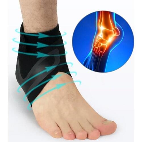 Ankle Sleeve Support Foot Brace Guard Sports Shin Protector Feet Anti-sprain NEW