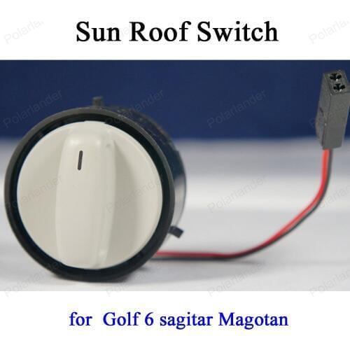 For G-olf 6 S-agitar M-agotan Grey Beige Color for choose Skylight Switch Sun Roof Switch 1KD 959 613