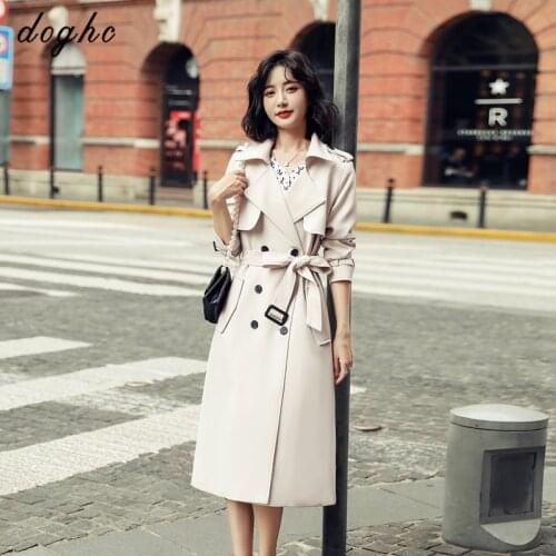 DOGHC Women's Trench Coats