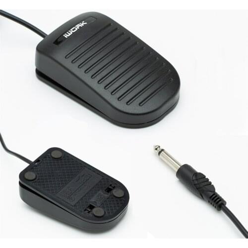 EZ Iwork Plastic Tattoo Foot Pedal Switch No -Slip Lightweight Foot Pedal for Tattoo Machines & Power Supply