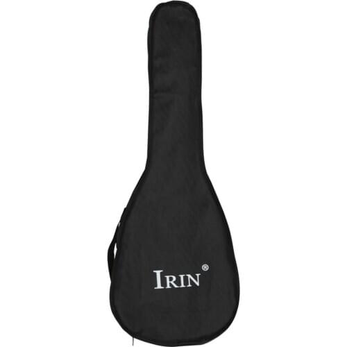IRIN 21 23 26 Inch Black Portable Ukulele Bag Soft Case Monolayer Bag Single Shoulder Backpack Padded Black
