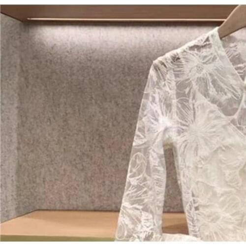 Summer womens lace dress V-neck hollow casual lace patchwork dress French brand casual office dress female