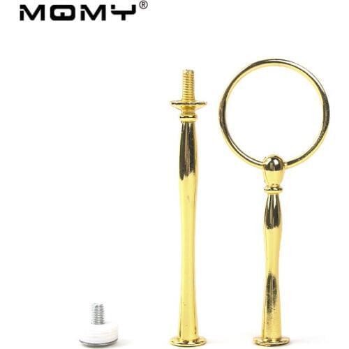 Metal Wedding Round Free Shipping Popular Selling 2 Tier Fruit Centre Handles