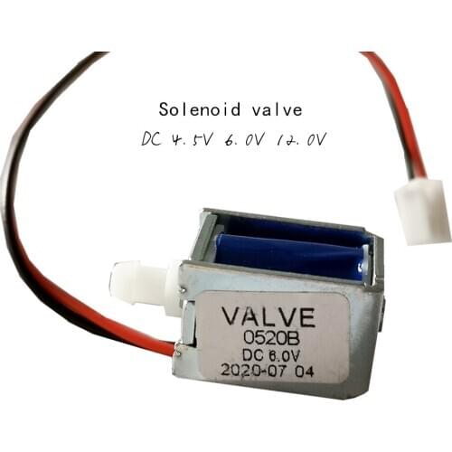 Micro Solenoid Valve DC 4.5V 6V 12V Normally closed Vent Release Valve DIY Negative pressure/Breast pump