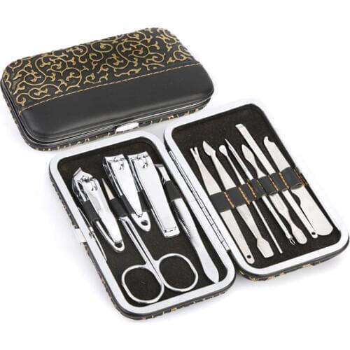 Professional Nail Care kit Manicure Grooming Set with Travel Case Manicure Pedicure Set for Women