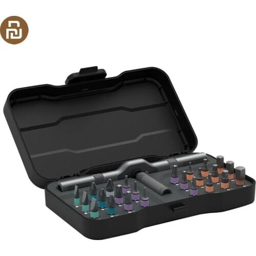 Youpin Duka RS1 24 in 1 Screwdriver Set Ratchet Wrench Screw driver Kit S2 Magnetic Bits Tools Set DIY Household Repair Tools