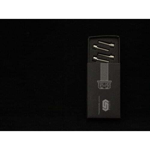 S-PART TITANIUM M5 STEM SCREW(SILVER)