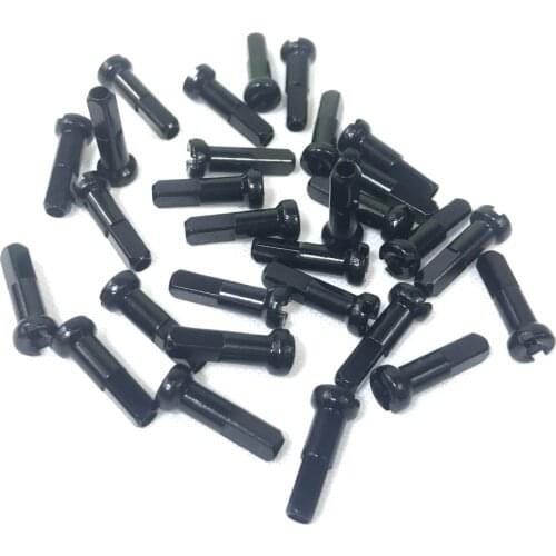 Aluminum CN Nipples 12mm 14mm 16mm Multicolor Alloy Anodized Gauge14 spoke black red blue silver purple green golden round