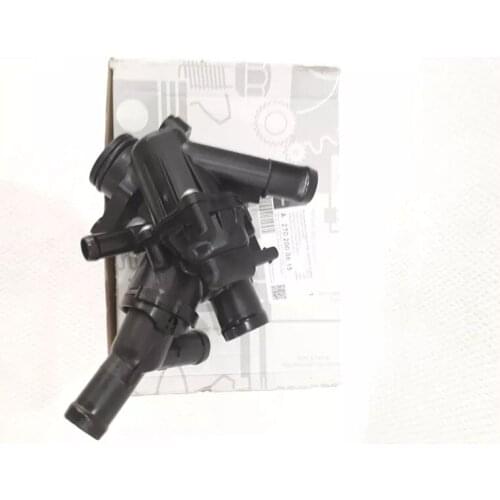 For Mercedes X117 C117 CLA250 GLA250 X156 Turbo Engine Thermostat & Seal & Housing Thermostatic valve A200 Cla200 270 200 06 15