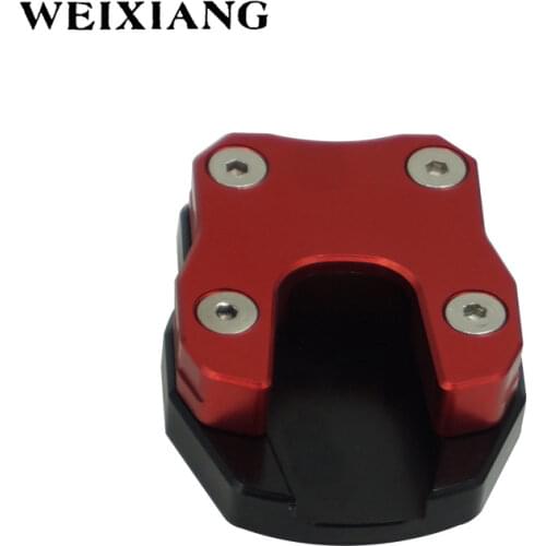 Motorcycle Kickstand Extension Pad Aluminum Extender Foot Side Stand Support Plate for Honda ADV150 ADV 150 2019 2020 Universal
