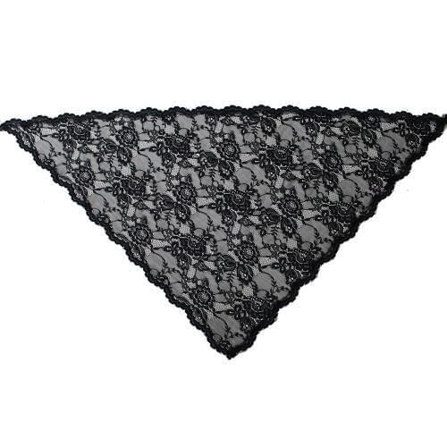 High Quality Black Lace Mantilla Catholic Church Chapel Veil Head Covering Latin Mass Veil
