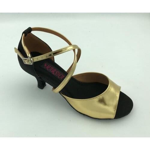 Hot Selling 6205BG Latin Dance Shoes Salsa ballroom Dance Shoes Tango Shoes Wedding & Party Shoes for women shipping free