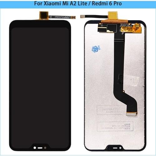 New 5.84" For Xiaomi Mi A2 Lite / Redmi 6 Pro LCD Display Touch Screen Panel Digitizer Sensor Assesmbly Mi A2Lite LCD Replacemen