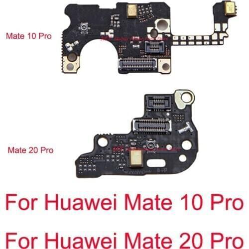 10 PCS Microphone Mic Module Connector PCB Board Flex Cable For Huawei Mate 10 20 Pro Mate10 Pro Mate 20 Pro Repair Spare Parts