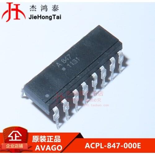 100% New&original ACPL-847-000E A847 4-CH PDIP In Stock