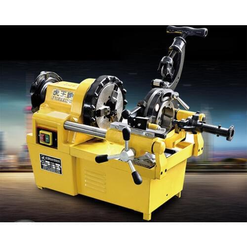 2-inch Electric Sleeving Machine Multifunctional Light Galvanized Pipe Lathe Pipe Cutting Fire Pipe Light Winch