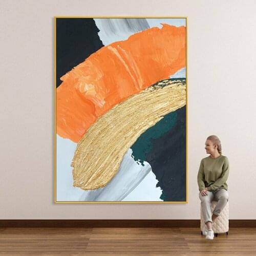 Handmade Abstract 3D Knife Colorful Pictures Oil Paintings On Canvas Modern Wall Picture For Living Room Home Decoration