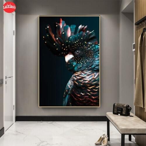 Diamond painting Animal art, cockatoo 5d diy handmade embroidery kit full square/round drill home decor