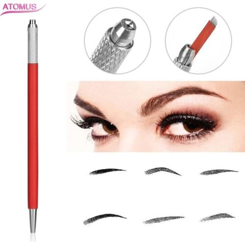 Pluma Microblading Machine Pen Thin Tattoo Stylo Tatouage Eyebrow Kalici Makyaj Makinesi Caneta Tatuagem For Micra Blady