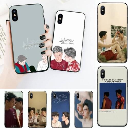 I Told Sunset About You BKPP The Series Phone Case for iPhone 11 12 mini pro XS MAX 8 7 6 6S Plus X 5S SE 2020 XR