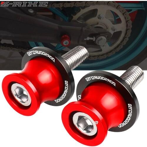 For Aprilia Dorsoduro 750 2011 2012 2013 2014 2015 Motorcycle CNC Aluminum Accessories Swingarm Spools Slider 10MM Stand Screws
