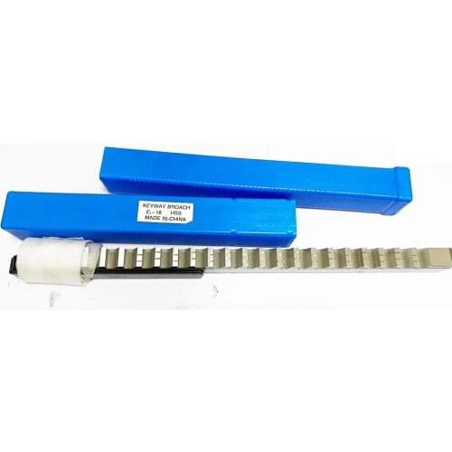 E1-16 Push-Type Keyway Broach HSS Metric Size CNC Machine Tool