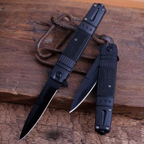 EDC Folding Knife Outdoor Self-Defense Multi-Function Army Knife High Hardness Small Knife Mini Fruit Knife field Survival Knife