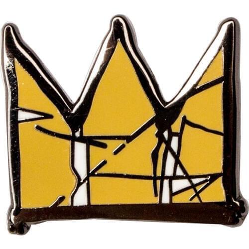 Basquiat lapel Enamel Pin