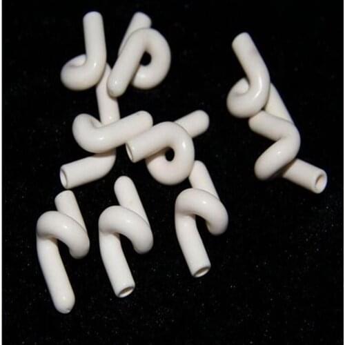 Ceramic Pigtail Ring O-type Porcelain Circle Wire Guide Eyes Bolts Eye Nut Eyebolt Eye Screw Porcelain Pigtail 95 Porcelain