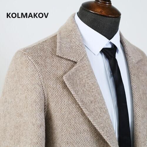 Mens Wool Coats KOLMAKOV China