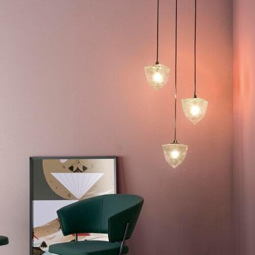 Nordic minimalist style living room simple modern creative personality magic bean molecule bedroom study chandelier