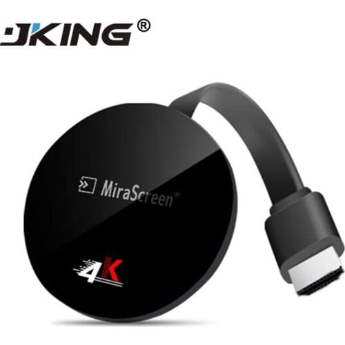 Mirascreen G7 plus wireless 4K UHD 2.4G H.265 Mirroring Android Miracast Airplay DLNA WiFi Dongle projector accessories tv stick