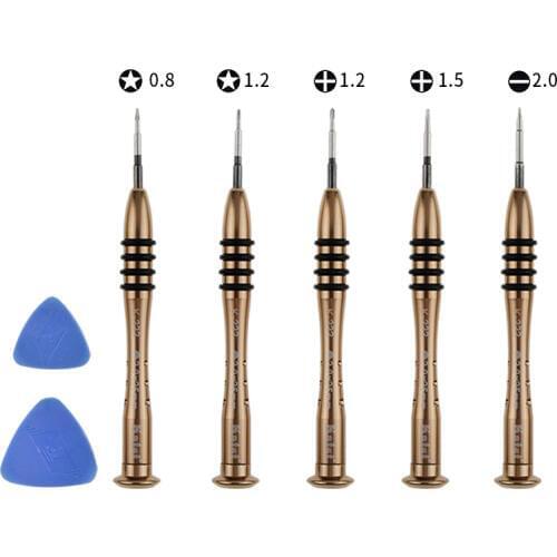 Kaisi 5222 7 IN 1 Plastic Opening Pick + Precision Screwdriver Set For iPhone iPad Tablet PC Cell Phone Repair Kit