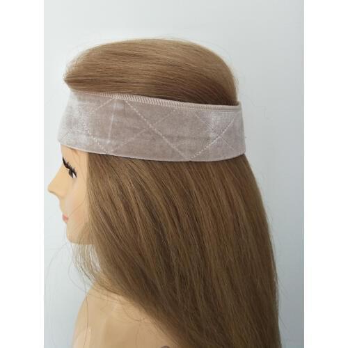 Hand made non-slip wig grip band, hold your wig, hat or scarf with comfort feeling color in Blonde