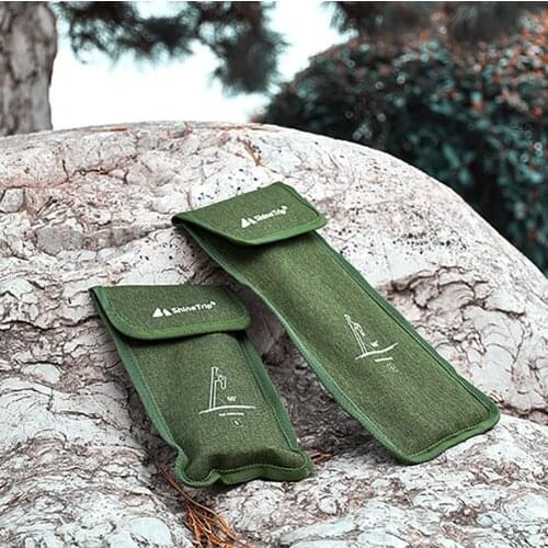 Camping Tent Pegs Bag Oxford Cloth Hammer Wind Rope Tent Ground Nail Storage Travelling Hiking