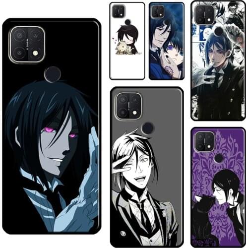 Sebastian Black Butler Phone Case For OPPO A91 A83 A15 A92 A72 A52 A5S A3S F5 F7 Find X3 Pro A5 A9 A53 A31 2020