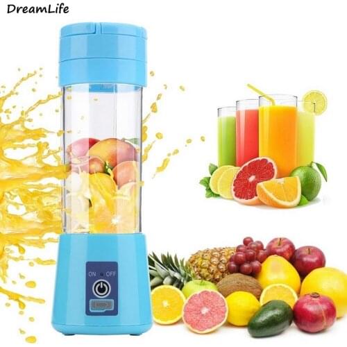 Portable Juicer Multifunctional Household Juicer Blender Machine Mixer USB Charging Mini Electric Juice Cup Water Home Kitchen