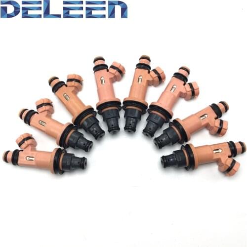 Deleen 8pcs Fuel Injector 23250-50030 for Lexus GS400 SC400 4.0L GS430 LS430 SC430 4.3L Car Accessories