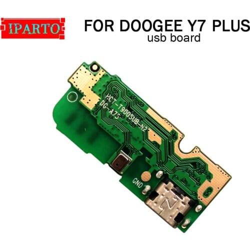 DOOGEE Y7 PLUS usb board 100% Original New for usb plug charge board Replacement Accessories for DOOGEE Y7 PLUS Cell Phone