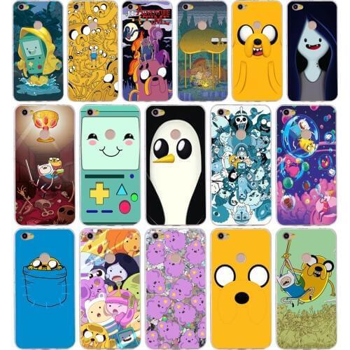 186 adventure time cute Beemo BMO Jake Finn Lumpy Silicone Soft Tpu Cover phone Case for xiaomi redmi 4a 6a 4x note 5a pro mi a1