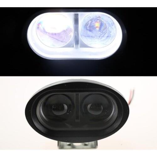 2pcs 4D 20W 6500K 8000lm Car stying LED Work Light Bar Lamp for Driving Truck SUV Off Road Car Spot Light 10V-30V