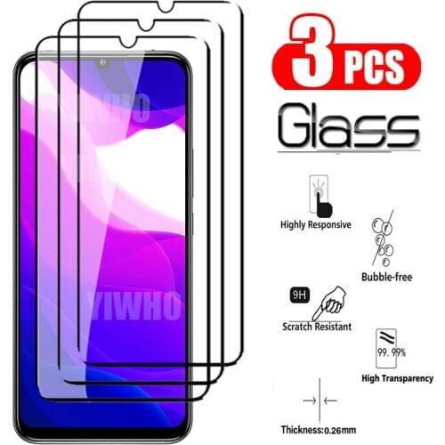 3PCS FOR XIAOMI 10lite Screen Protector Xiomi Mi 10 Lite 5G Tempered Glass Ksiomi Xiaome 10 YOUTH Lighe 5g Mi10lite Protection
