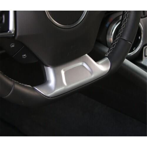 ABS Steering Wheel Bottom Cover Trim for Chevrolet Camaro 2017+ Stylish Car Accessories Car Decal Stickers Interior Decoration