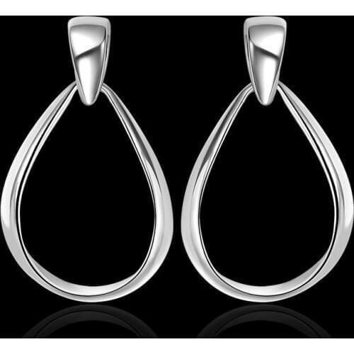 Free Shipping!!Wholesale silver plated Earring,925 jewelry silver,Fashion Tatu Earrings SMTE352