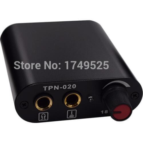 Black Tattoo Power Supply With Cord Mini Professional Motor Power Supply Supply for Rotary Tattoo Machine Gun Tooll