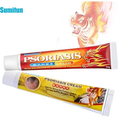 2 Type of Skin Psoriasis Cream Eczema Antibacterial Dermatitis Pruritus Herbal Anti-Itching Medical Ointment