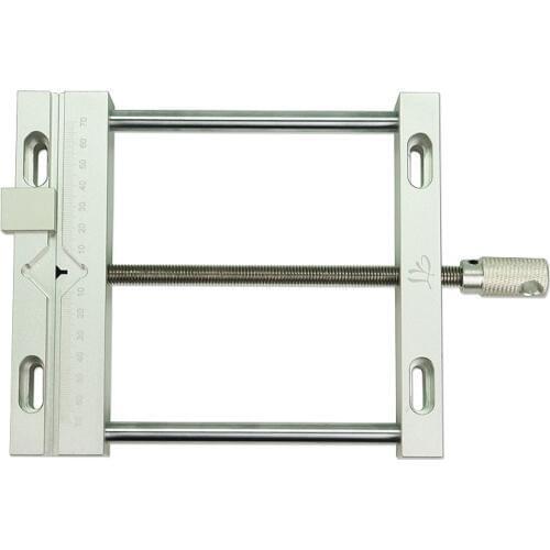 Aluminium Alloy Flat Vice 170*198mm Tongs Screw Precision Parallel-jaw Milling Machine Bench Drill Vise QGG Fixture Jig