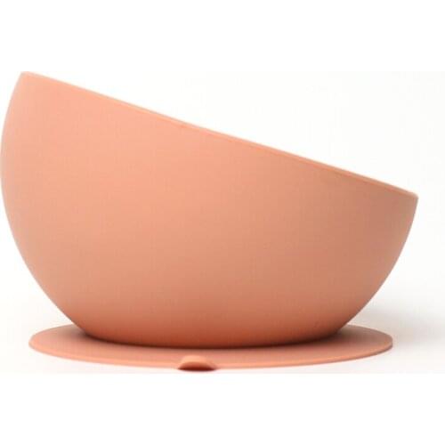 Suction Baby Feeding Silicone Bowl With Spoon