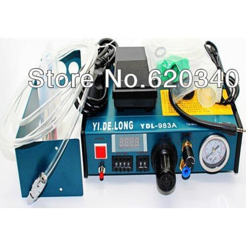 983A Professional Precise Digital Auto Glue Dispenser Solder Paste Liquid Controller Dropper 220V